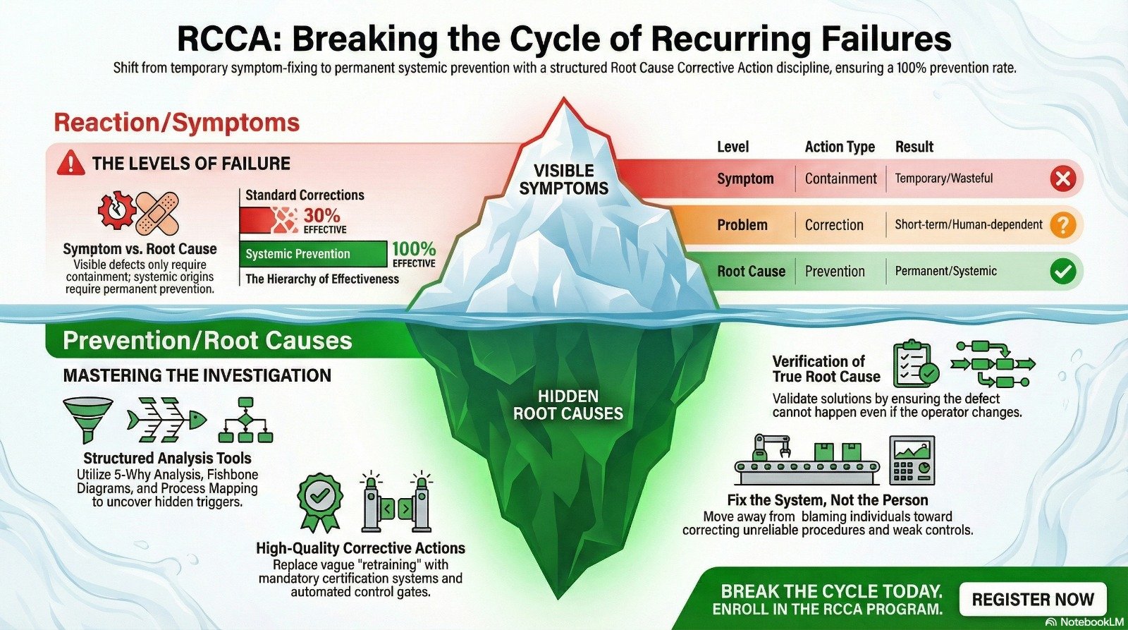Root Cause Corrective Action (RCCA): From Problem to Prevention